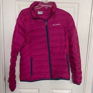 Columbia Fuchsia Puffer Jacket